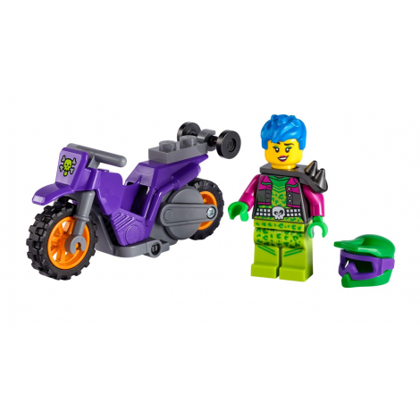 LEGO City 60296 Wheelie na Motocyklu kaskaderskim - 4